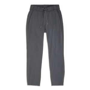 Lululemon On the Fly Pant 28” Luxtreme - charcoal grey - size 4